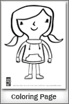 Kate Coloring Page